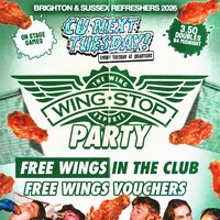 Cu Next Tuesday | WINGSTOP PARTY | 03/02/2026 at Quarters Brighton