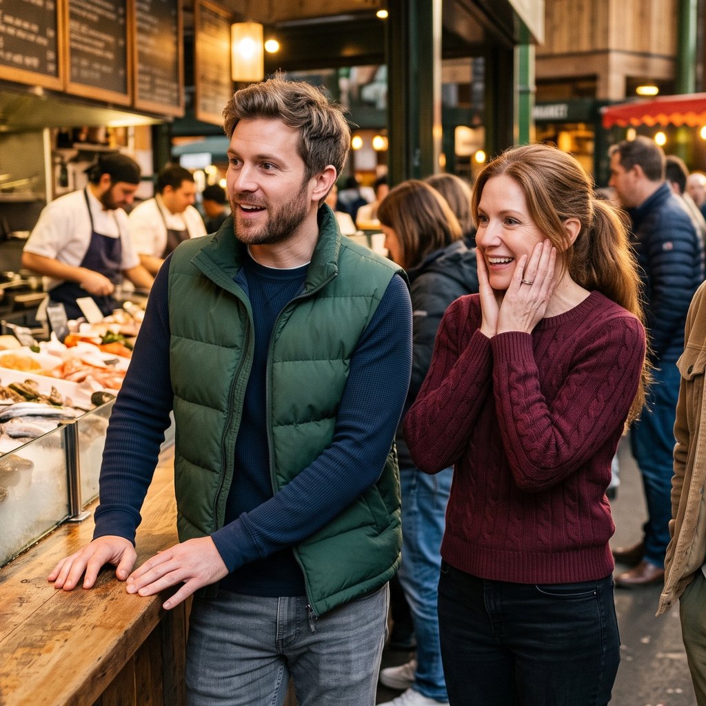 London Iconic Market Food Tours For Singles at Southwark Cathedral, London