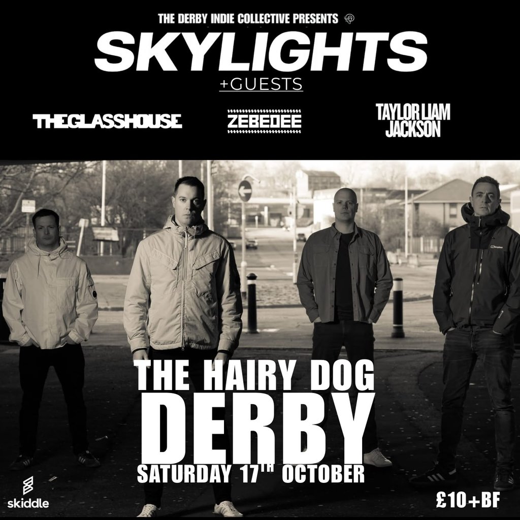 The Derby Indie Collective presents — gig artwork