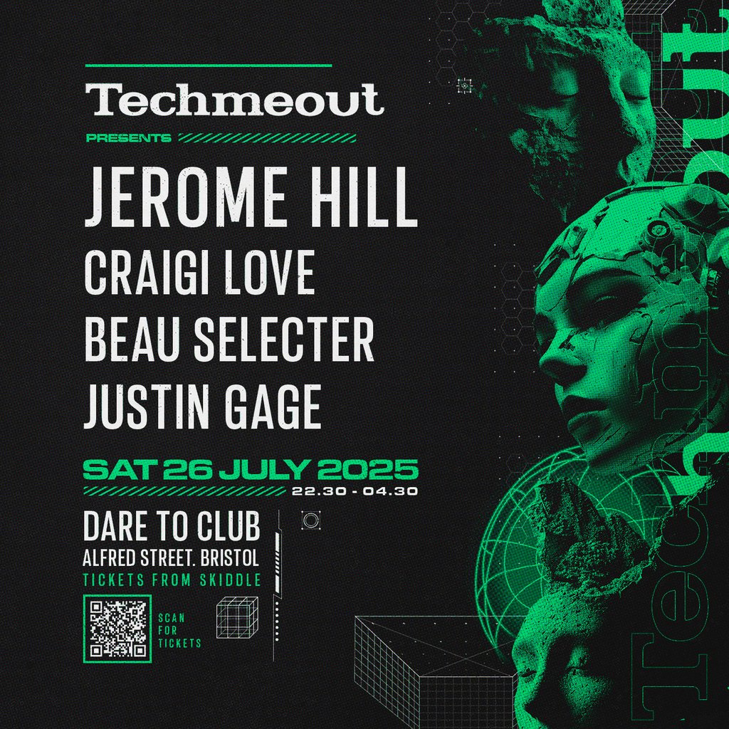 Techmeout Presents Jerome Hill, 26 July | Event in Bristol | AllEvents