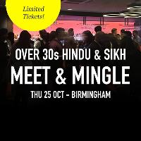Free Hindu & Sikh Meet and Mingle Dating, Birmingham - Over 30s at Nuvo