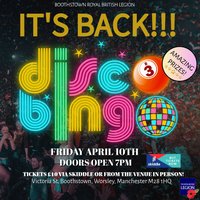 Disco Bingo at Boothstown Royal British Legion