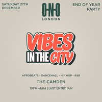 Vibes In The City - End Of Year Party at The Camden Bar