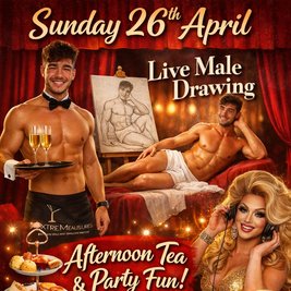 Male Live Drawing & Afternoon Tea