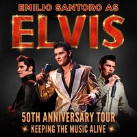 Emilio Santoro as Elvis: 50th Anniversary at leeds irish centre