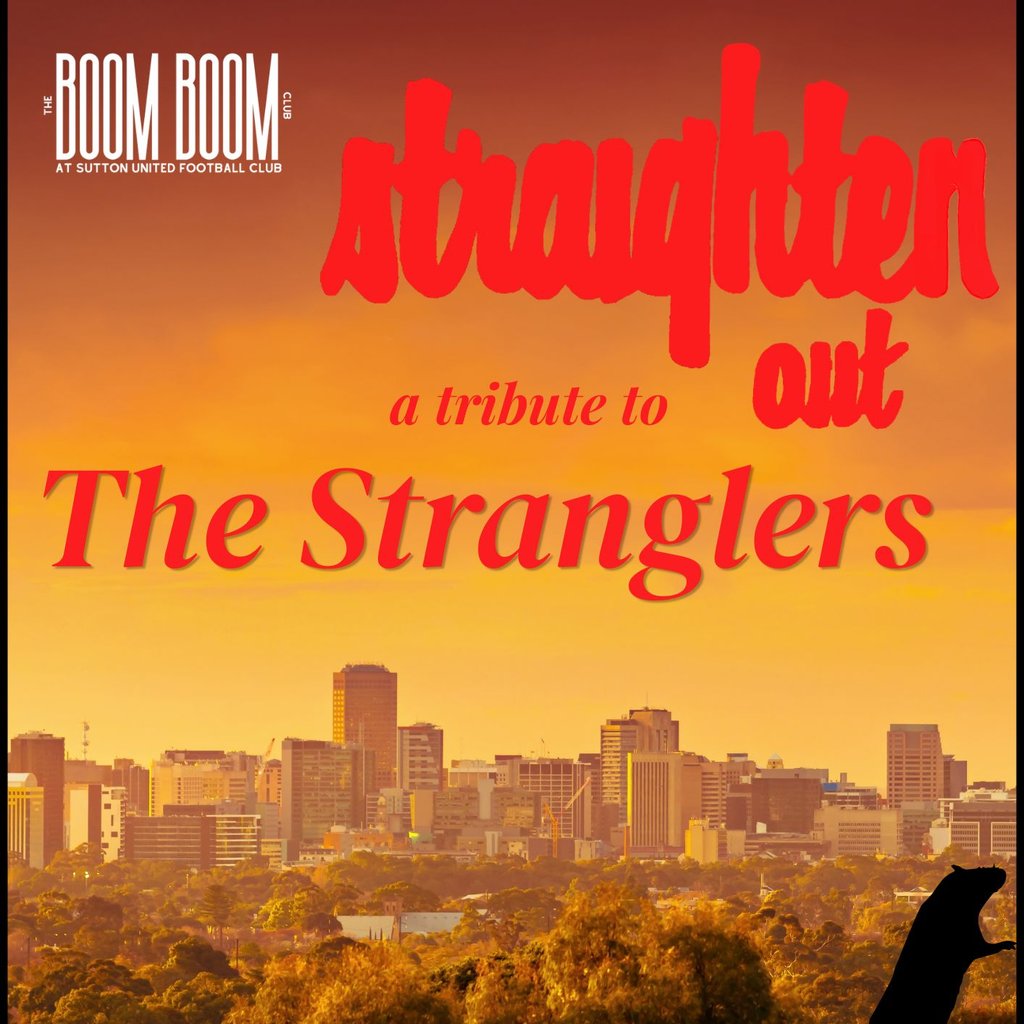 Straighten Out: Stranglers Tribute — gig artwork