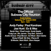 The Official Subway City Reunion at The Tunnel Club