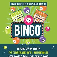 JTYAF Charity Bingo at Cumberland Hotel