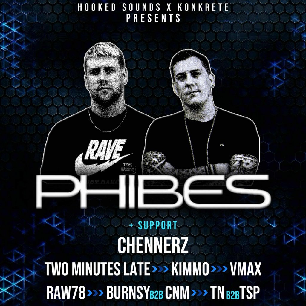 Hooked X Konkrete Presents Phibes (DNB)