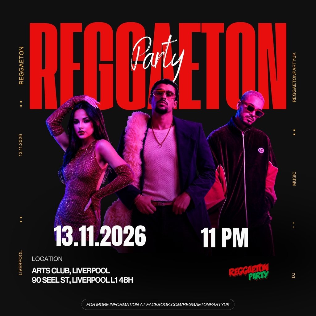 Reggaeton Party (Liverpool) November 2026