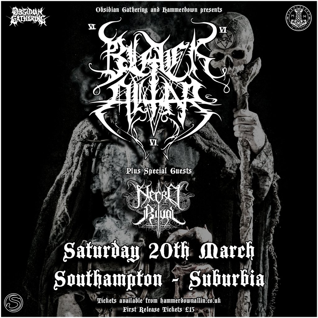 Hammerdown and Obsidian Gathering presents: Black Altar
