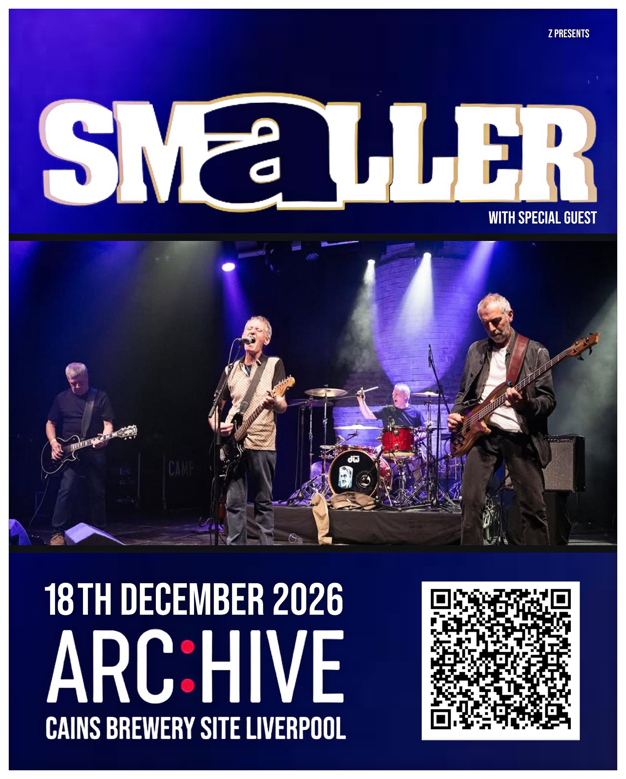 Tickets: Smaller Live at Archive Liverpool | Archive Liverpool