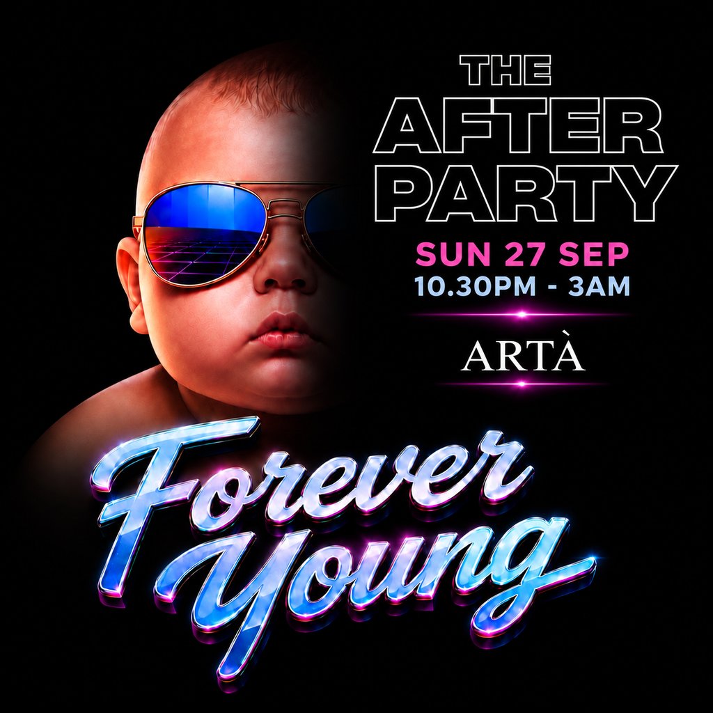 Forever Young - September Weekend - The After Party at ARTA, Glasgow