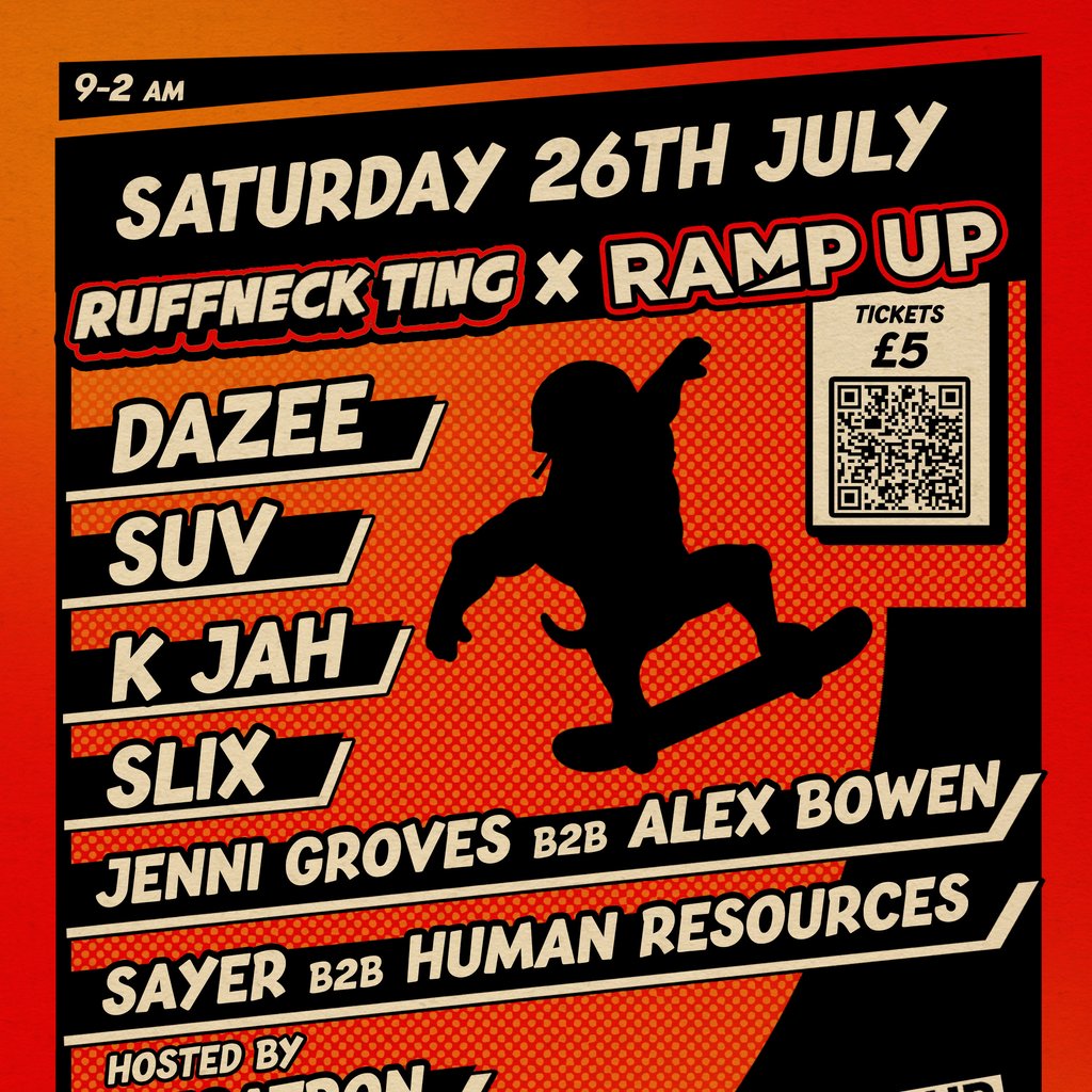 Ruffneck Ting x Ramp Up, 26 July | Event in Bristol | AllEvents