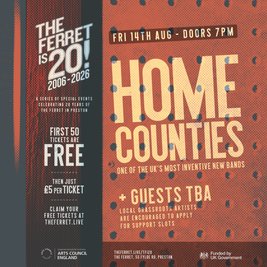 The Ferret is 20! // Home Counties + guests tba