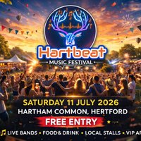 Hartbeat Music Festival VIP Area at Hartham Common, Hertford