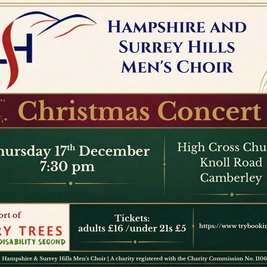 Hampshire & Surrey Hills Men's Choir Christmas Concert