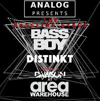 Analog Presents: The Bassline stage - BASSBOY-DISTINKT-DAWSON