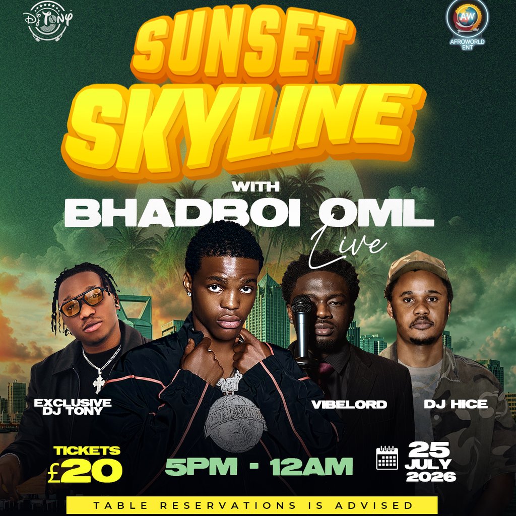 Sunset Skyline Vibez: Badboi OML Live