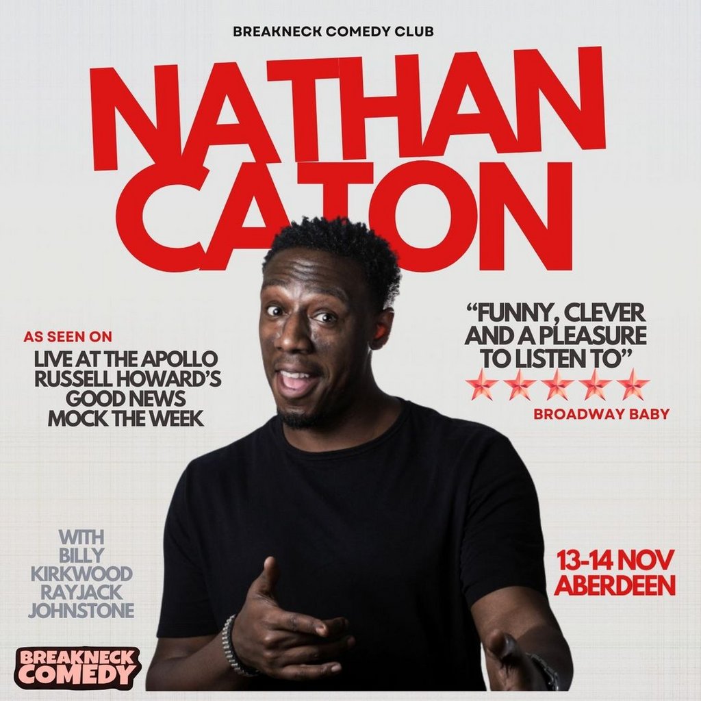 Nathan Caton at Breakneck Comedy, Aberdeen