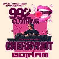992 Clothing x Cherry Not present: BADDIES IN THE BOOTH