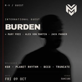 BURDEN - SUKi10C - Birmingham