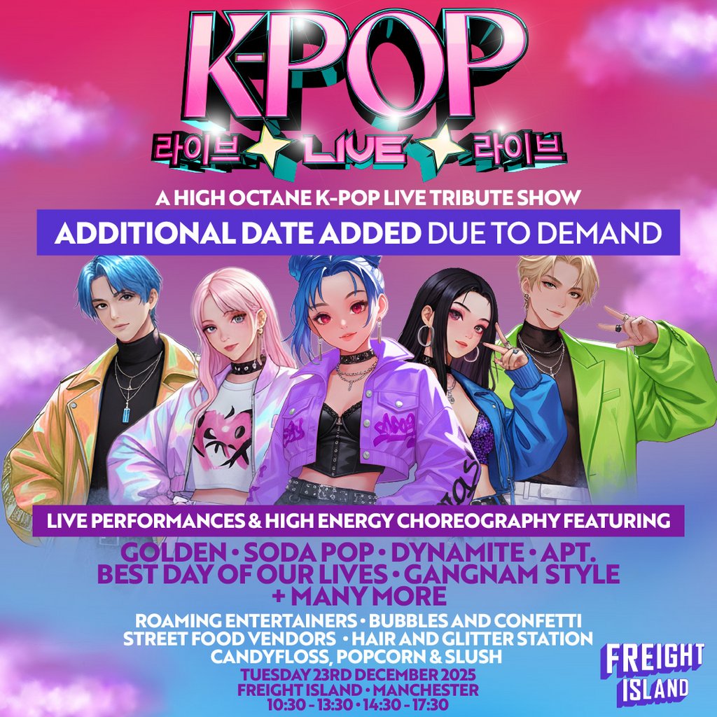 K-POP Live Xmas | Freight Island, Manchester