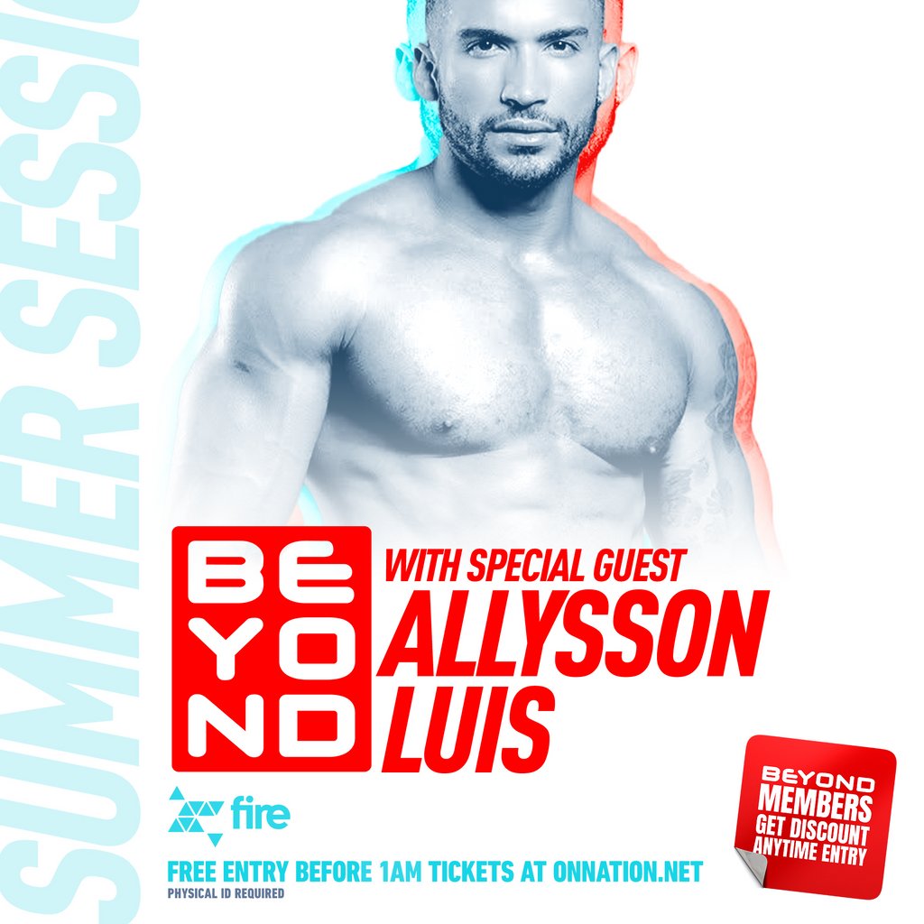 Beyond Summer Sessions with Allysson Luis // Free Entry Tickets
