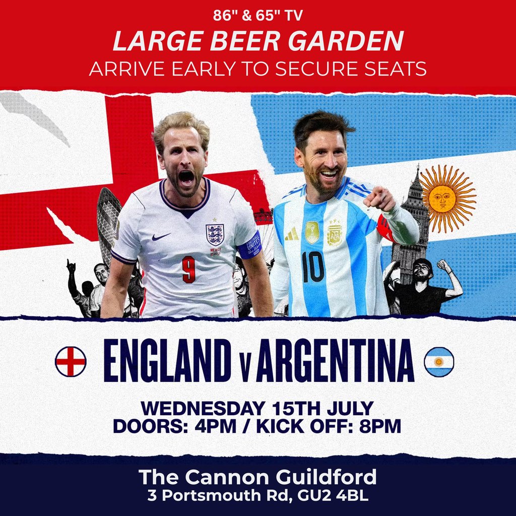 England VS Argentina GUILDFORD