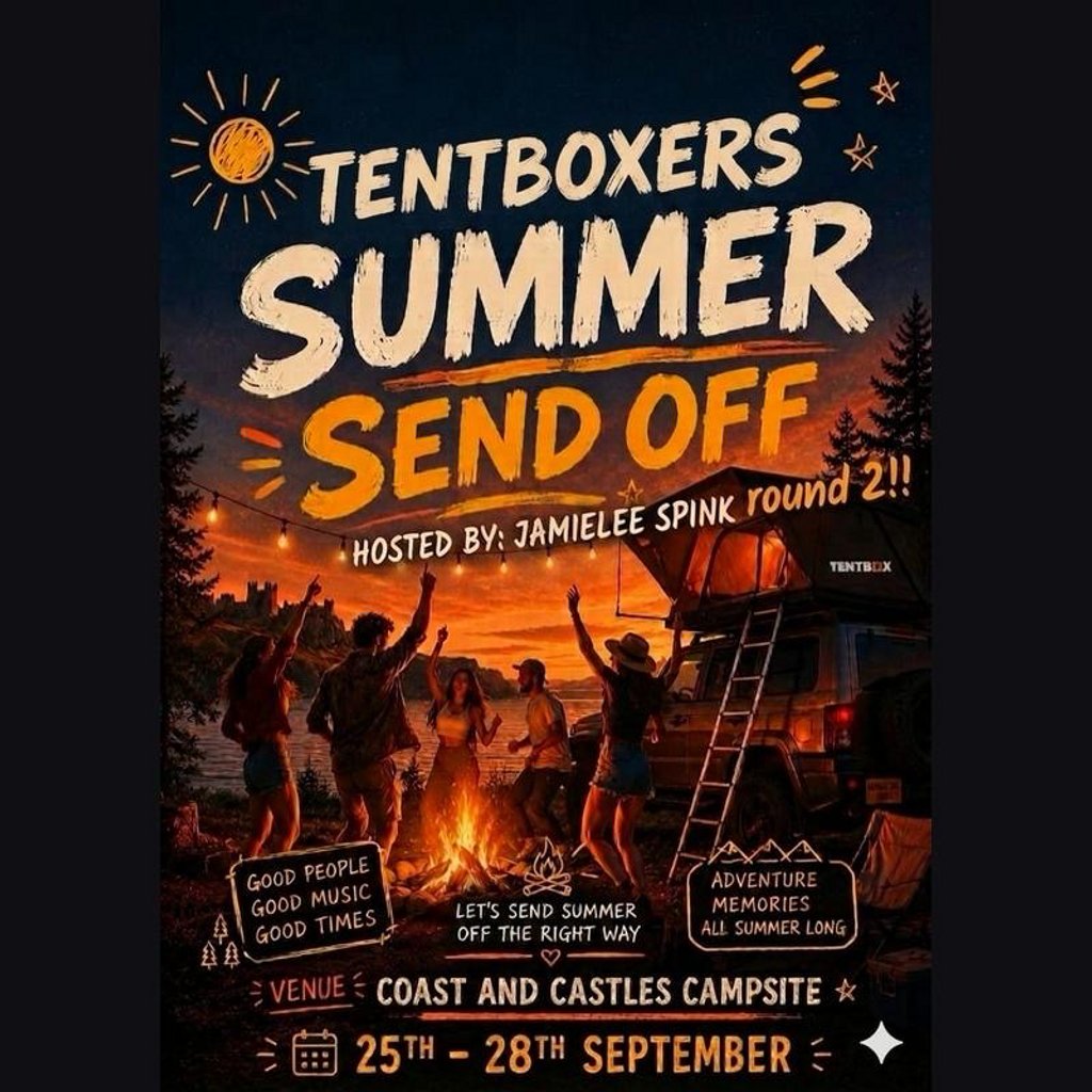 Tentboxers Summer Sendoff 2026 at Coast And Castles Campsite, Longhoughton