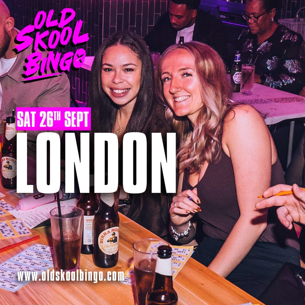 Old Skool Bingo Saturday 26th Sep London at Duo Clapham, London