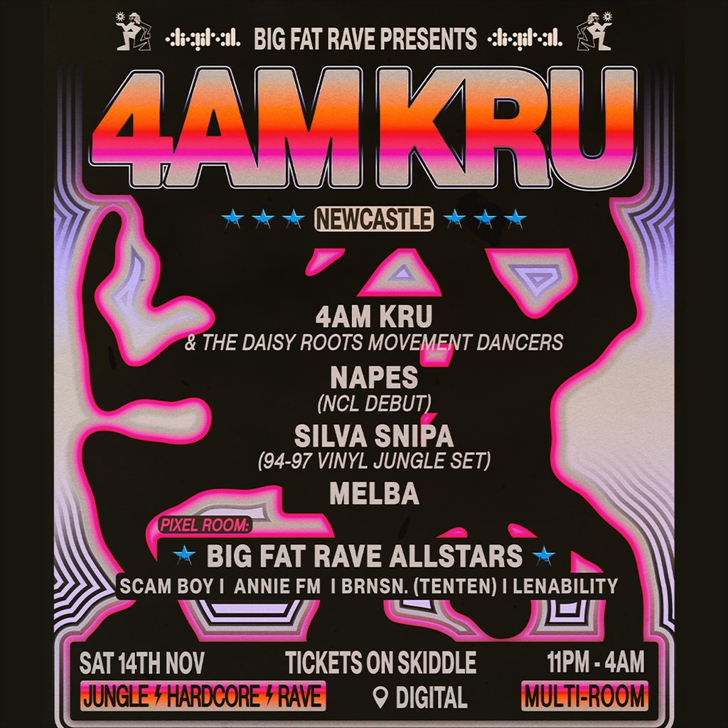 Big Fat Rave: 4AM KRU, Napes, Silva Snipa & Many More!