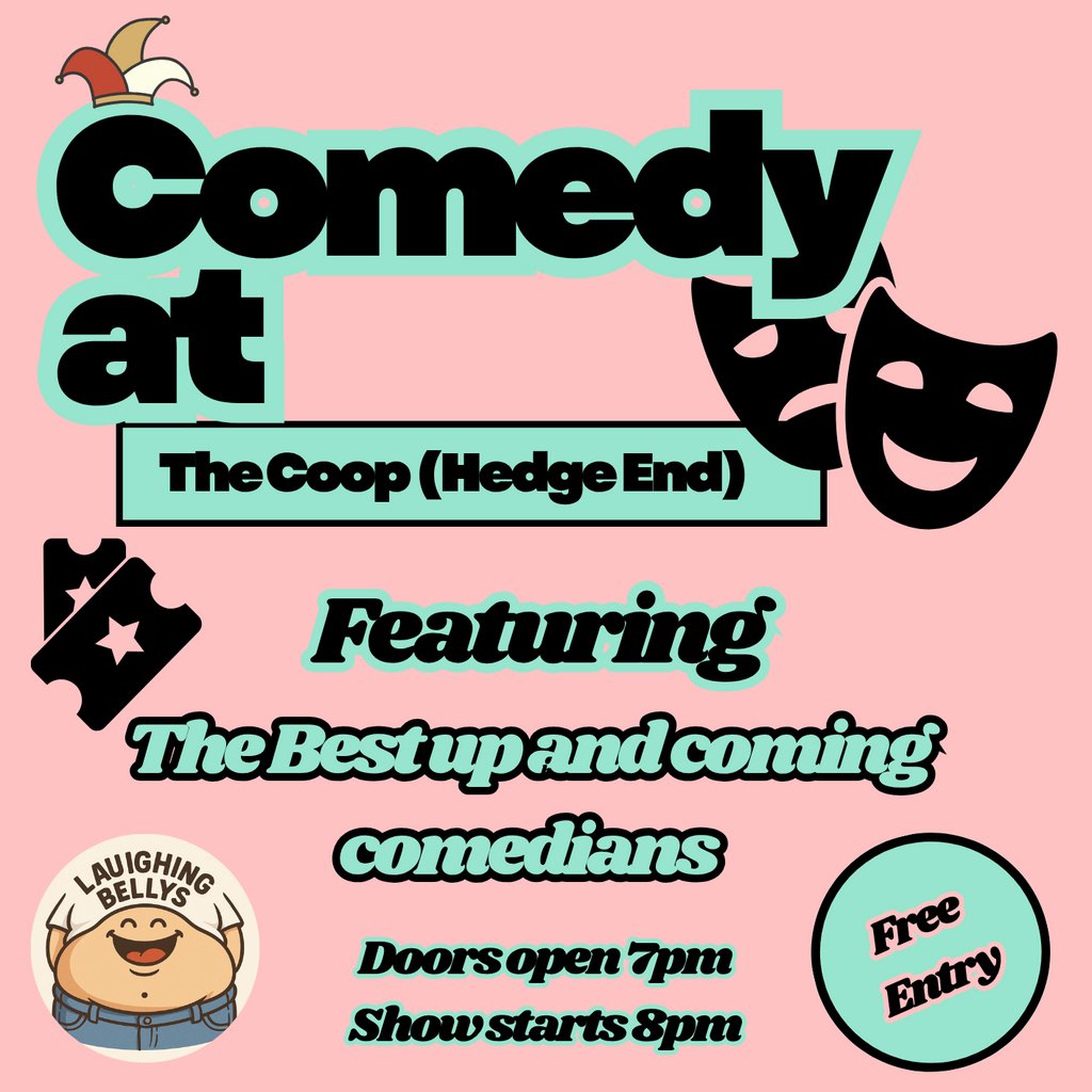 Comedy At The COOP (Hedge End) at The COOP Microbrewery, Southampton
