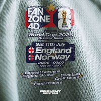 Fanzone 4D X Freight Brixton: England V Norway at Freight Brixton