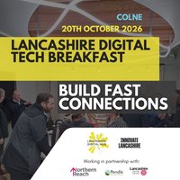 Lancashire Digital Tech Breakfast at Colne Market Hall