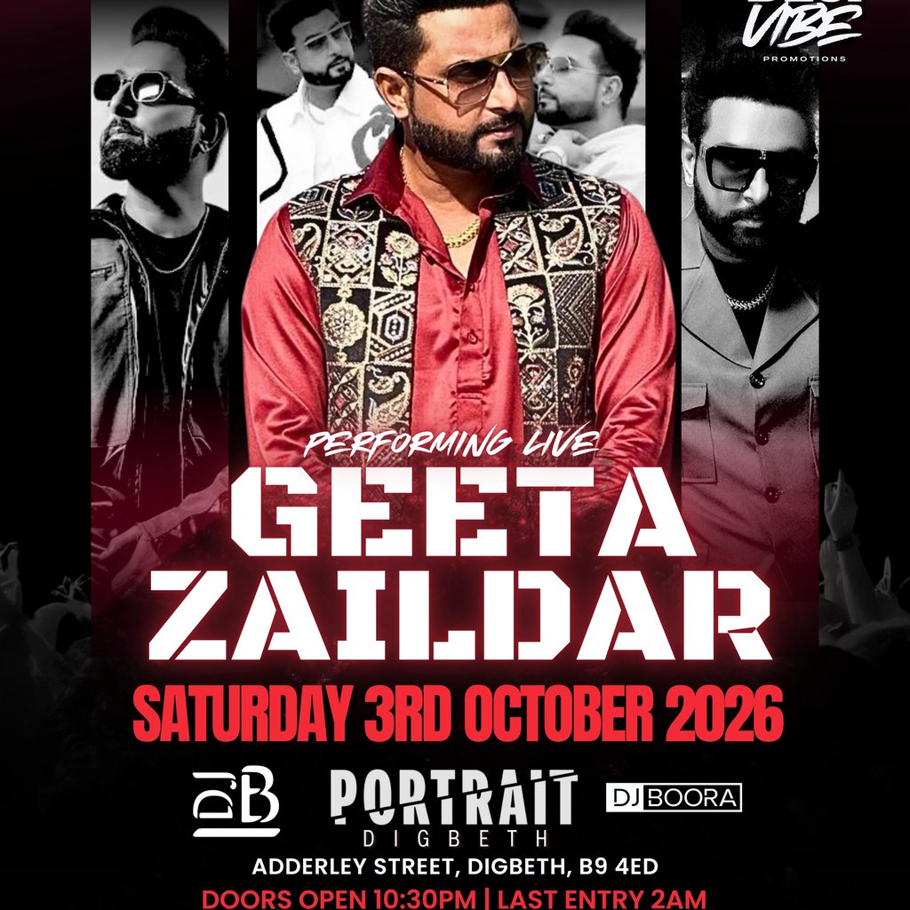 Geeta Zaildar live at Portrait Digbeth at Portrait Digbeth, Birmingham