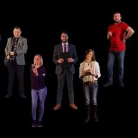 Comedy Monologue Projectorgrams event