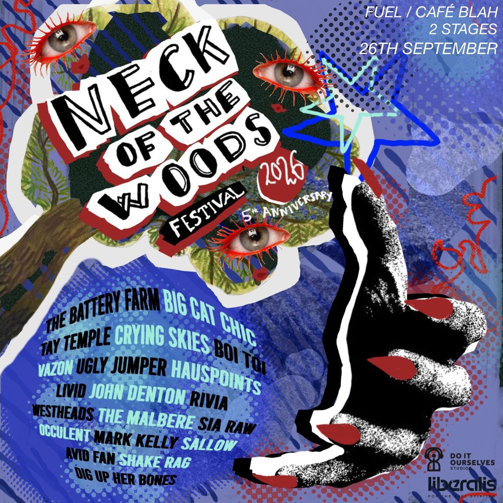 Neck of the Woods Festival — gig artwork