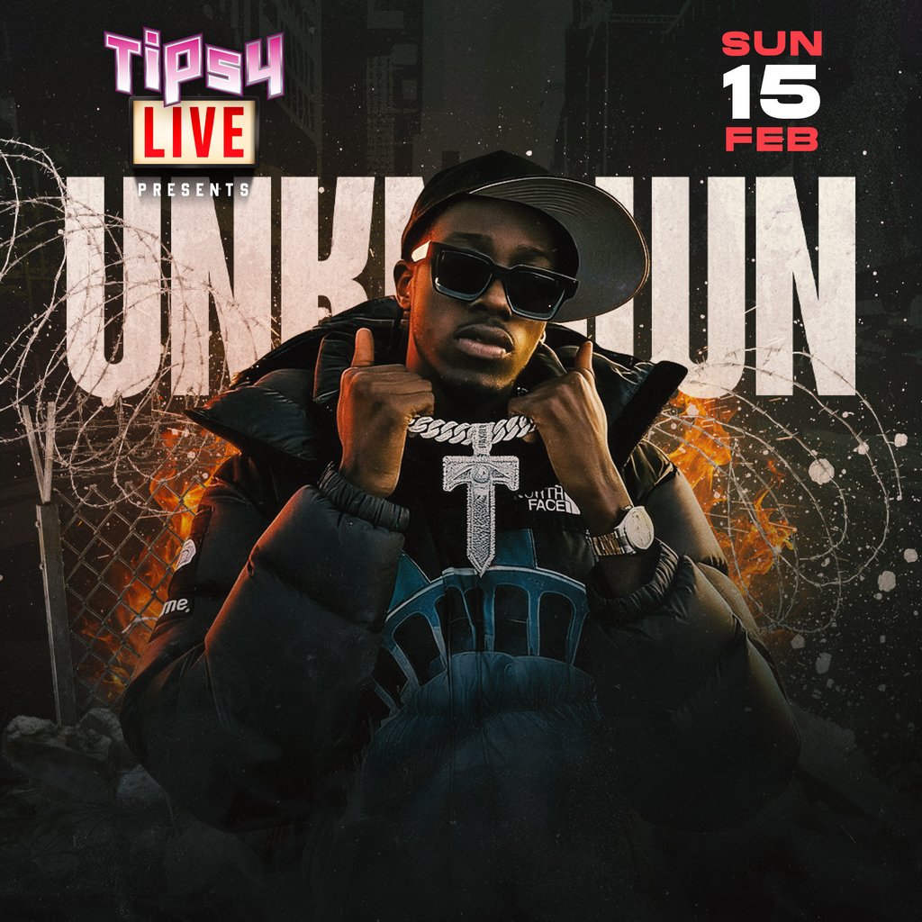 Tipsy presents... Unknown T LIVE| 15th Feb '25