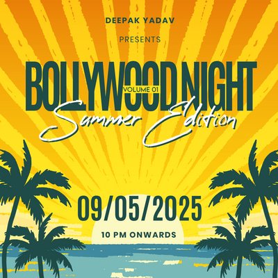 Bollywood Night @ Manuka Glasgow On Friday 9th May 2025