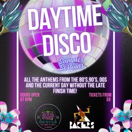 Over 30s Club Presents Daytime Disco Kilmarnock - Summer Session