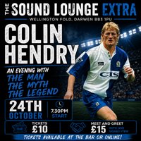 An Evening with Colin Hendry at The Sound Lounge Darwen