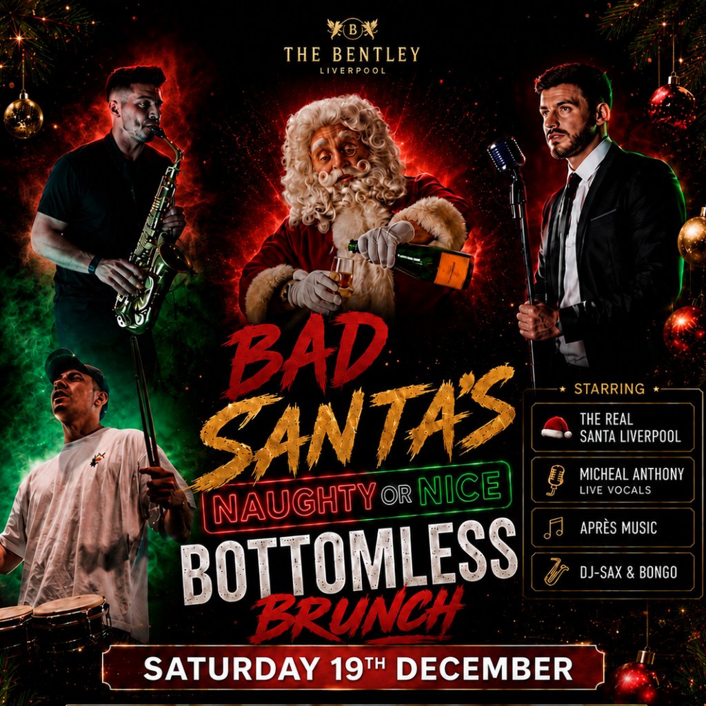 Naughty or Nice: Bottomless Brunch with Bad Santa