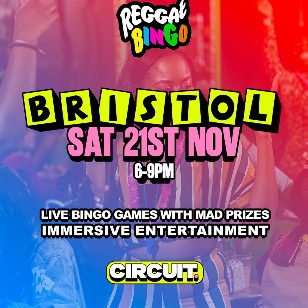 Reggae Bingo - BRISTOL at Circuit Bristol, Bristol