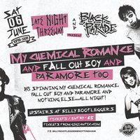 My Chemical Romance and Fall Out Boy and Paramore too at Billy Bootleggers Bar