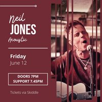 Neil Jones (Stone Foundation) at No18 Coffee House Lichfield Street Tamworth B79 7QD