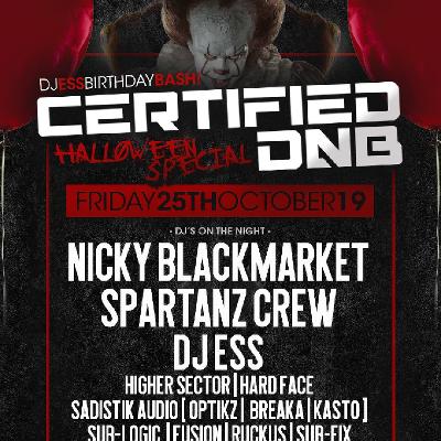 CERTIFIED DNB Halloween Special (NICKY BLACKMARKET)