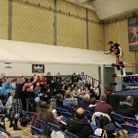 Live wrestling in Gillingham, Kent