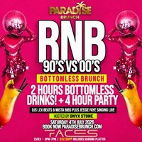 90s vs 00s RnB Bottomless Brunch