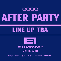 COGO After Party at E1 London